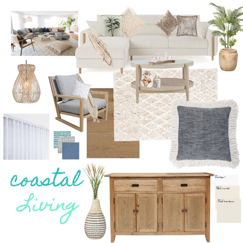 Coastal Living Mood Board by nee queen on Style Sourcebook