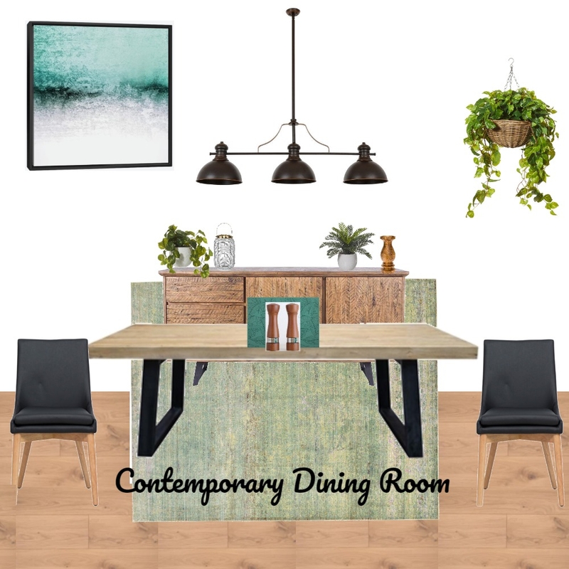 Dining Room Contemporary Mood Board by ShaeForster on Style Sourcebook