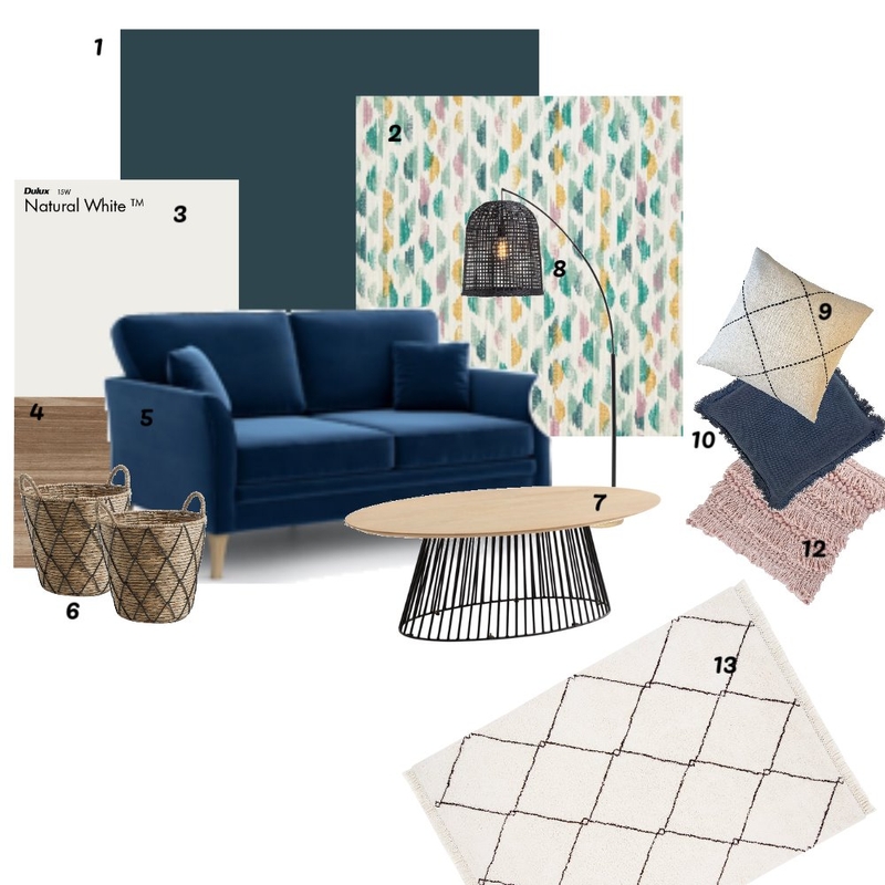Classic Meets Boho Mood Board by HGInteriorDesign on Style Sourcebook