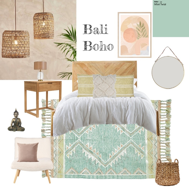 Bali-boho Mood Board by Minimal Side on Style Sourcebook
