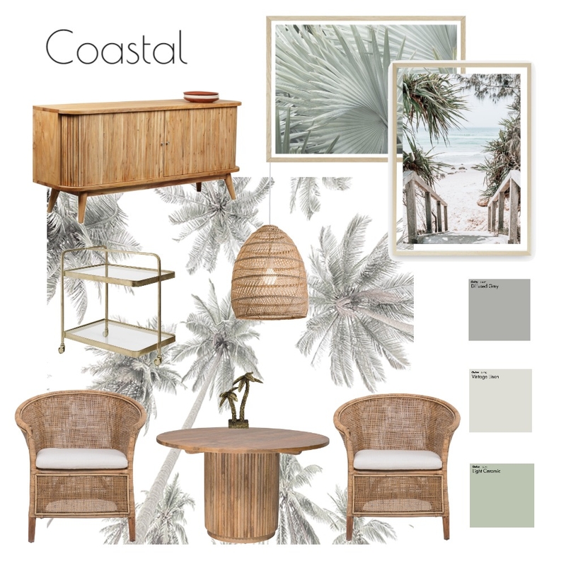Modern Coastal Mood Board by HubertA on Style Sourcebook