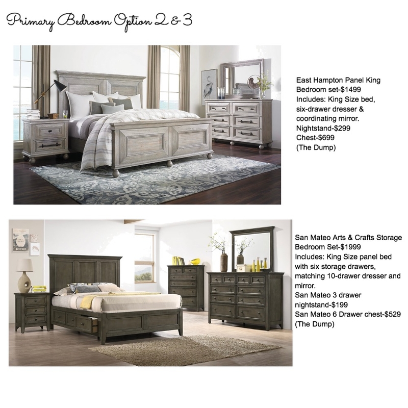 Primary Bed option 2 &3 Mood Board by jennifercoomer on Style Sourcebook