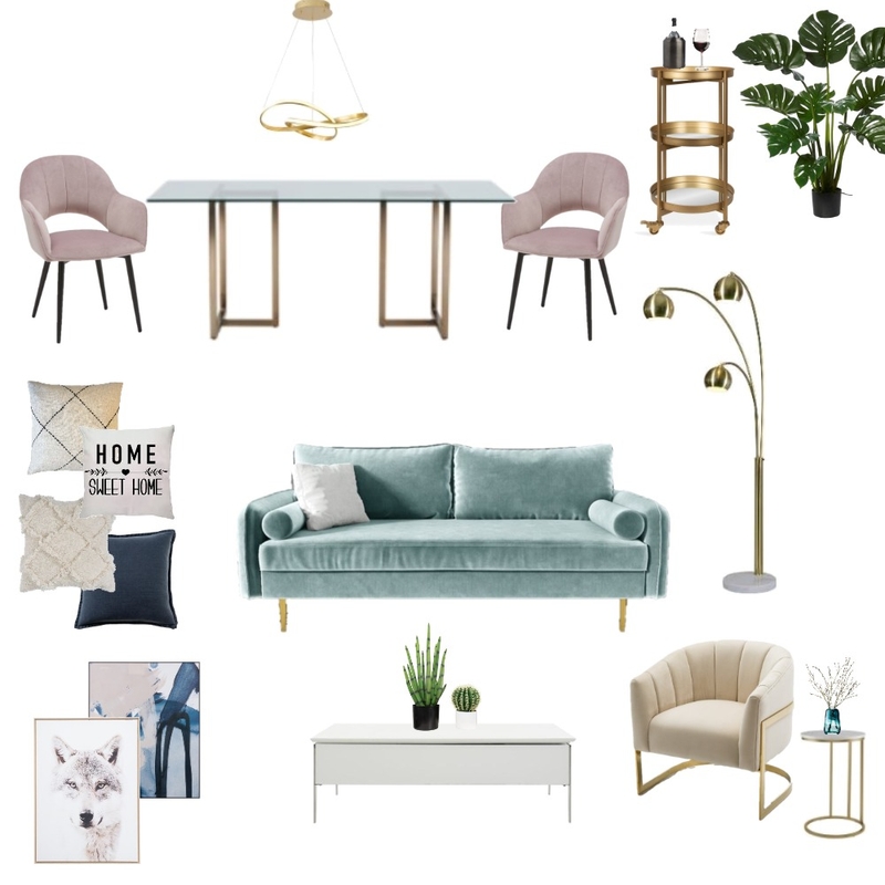 Living + Dining 35 Mood Board by Carolina Nunes on Style Sourcebook