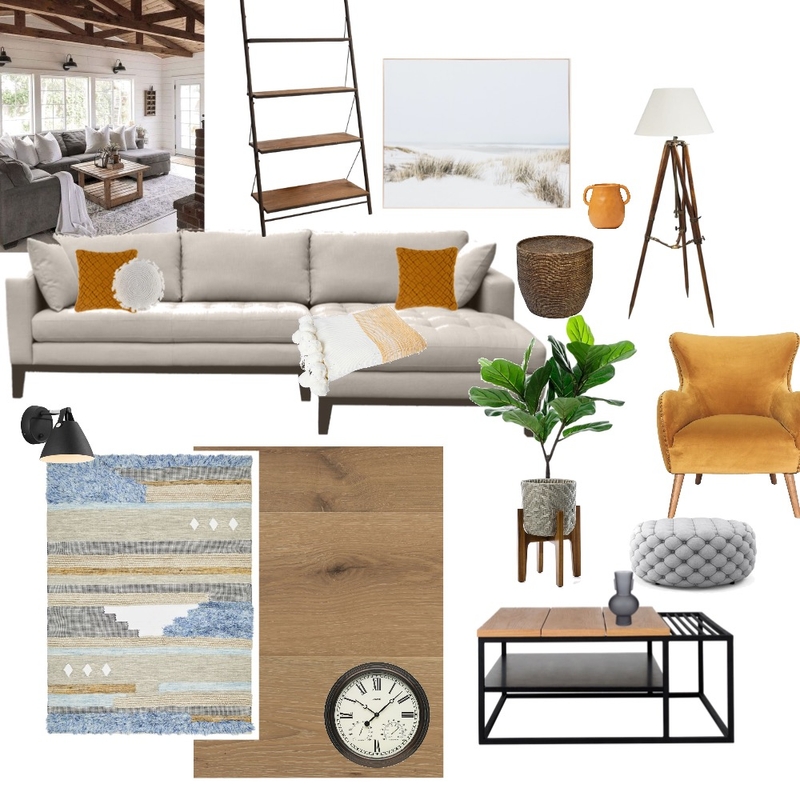 Modern Farmhouse Mood Board by Sherry Danielson on Style Sourcebook