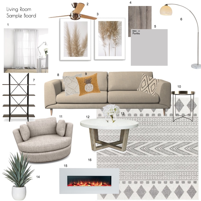 Living Room Mood Board by sharonchan34 on Style Sourcebook