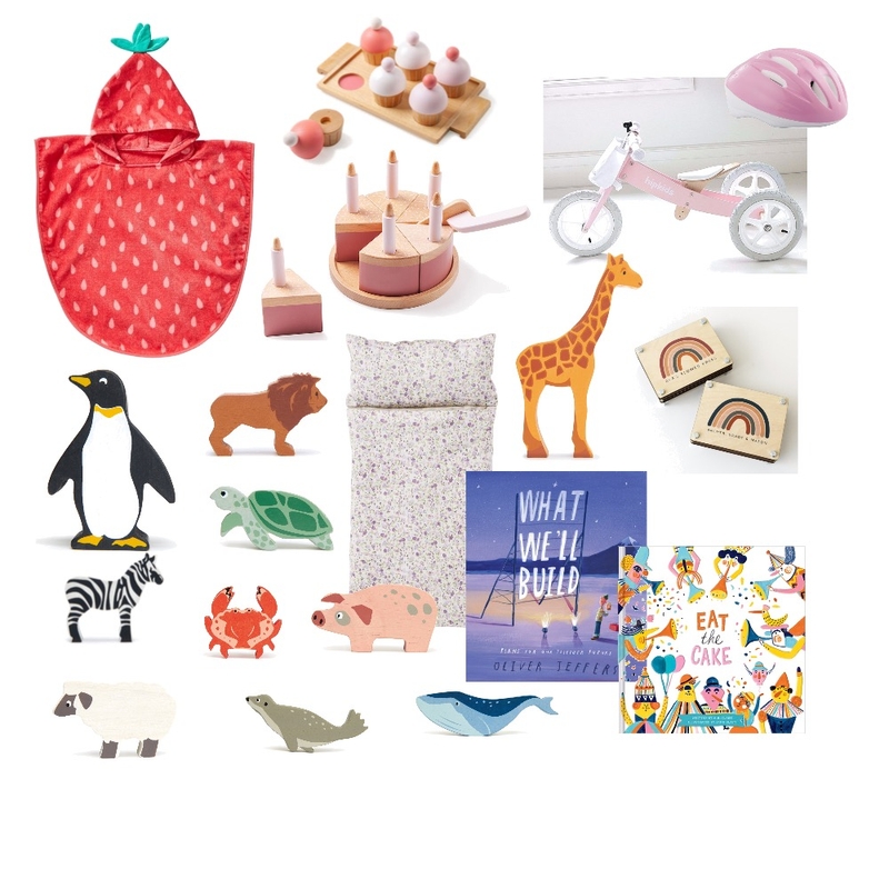 Lucy's 2nd Birthday Mood Board by TheBargainBible on Style Sourcebook