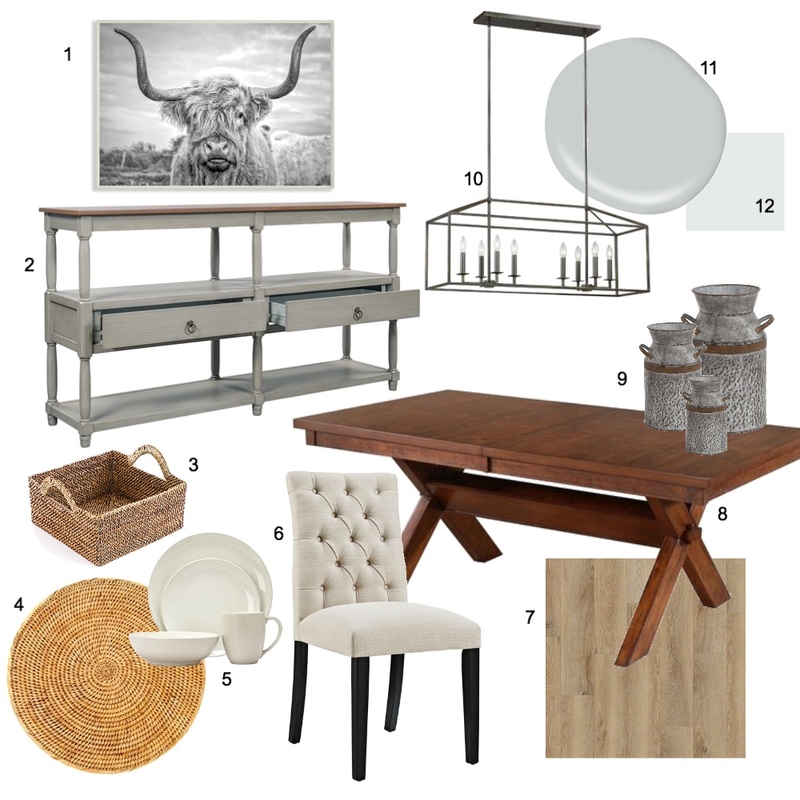 Dining Room Mood Board by juthompson on Style Sourcebook