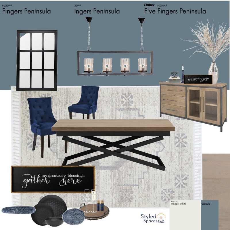 Modern French Industrial Mood Board by Ayesha on Style Sourcebook