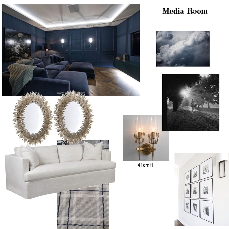Media Room Mood Board by House of Cove on Style Sourcebook
