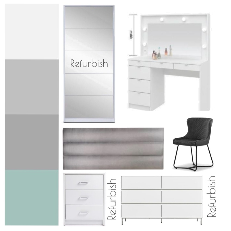 Yvonne Bedroom Mood Board by cassidybarwell on Style Sourcebook