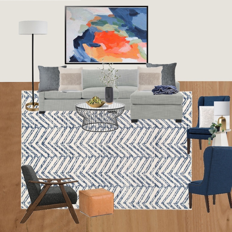 Jennifer Weinbeck Living Room Mood Board by DecorandMoreDesigns on Style Sourcebook