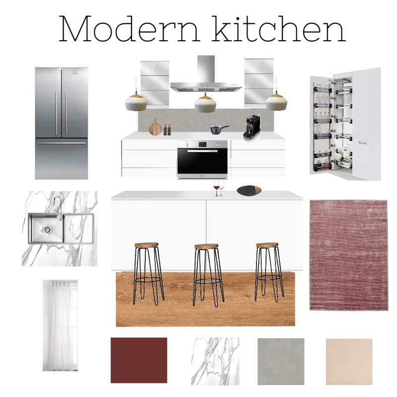 Kitchen Mood Board by TatiVT on Style Sourcebook