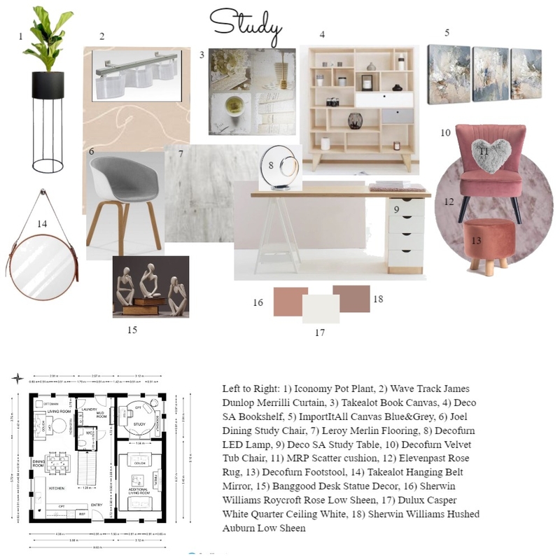 Study Client Sample Board Mood Board by chasmikamothilal on Style Sourcebook