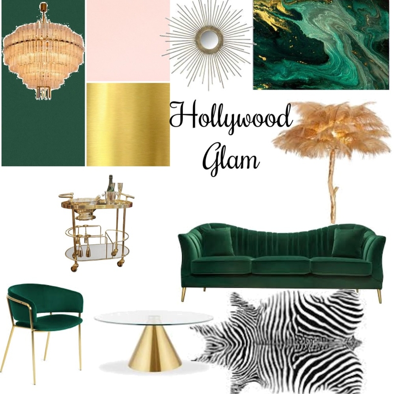 Hollywood Glam Mood Board by nmasterson001@gmail.com on Style Sourcebook