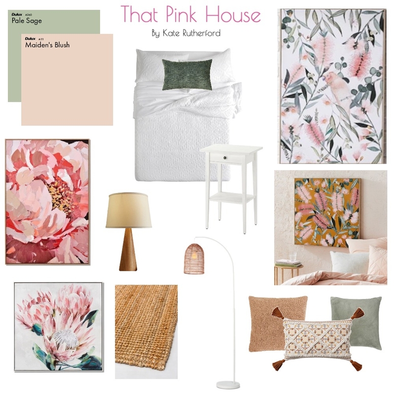 That Pink House Mood Board by katerutherford on Style Sourcebook