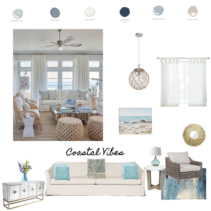 Coastal Mood Board by JackieHunt on Style Sourcebook