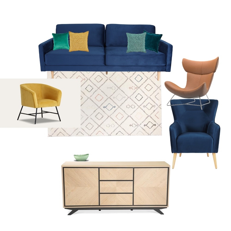 Mid-centry modern 5 Mood Board by okuzan on Style Sourcebook