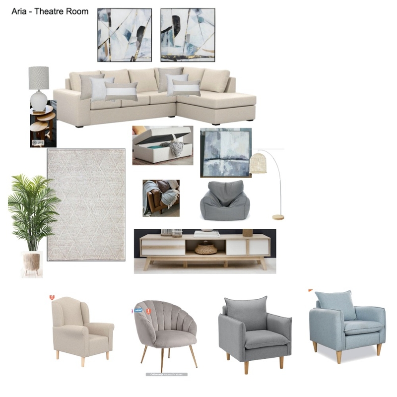 Aria Theatre Room Mood Board by smuk.propertystyling on Style Sourcebook