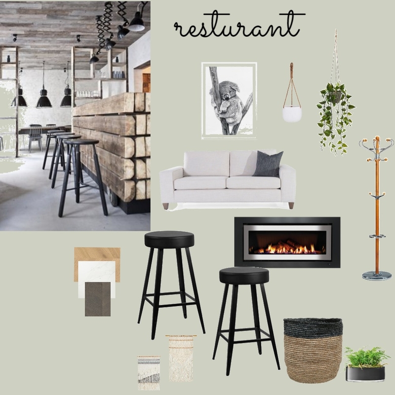 my restaurand Mood Board by erma on Style Sourcebook