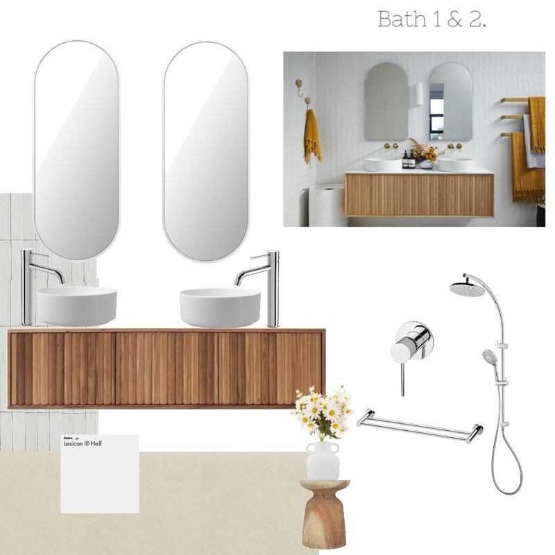 1382 - Bath 1 & 2 Mood Board by stephansell on Style Sourcebook