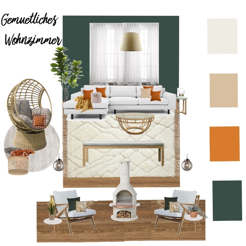 Wohnzimmer Mood Board by TatiVT on Style Sourcebook