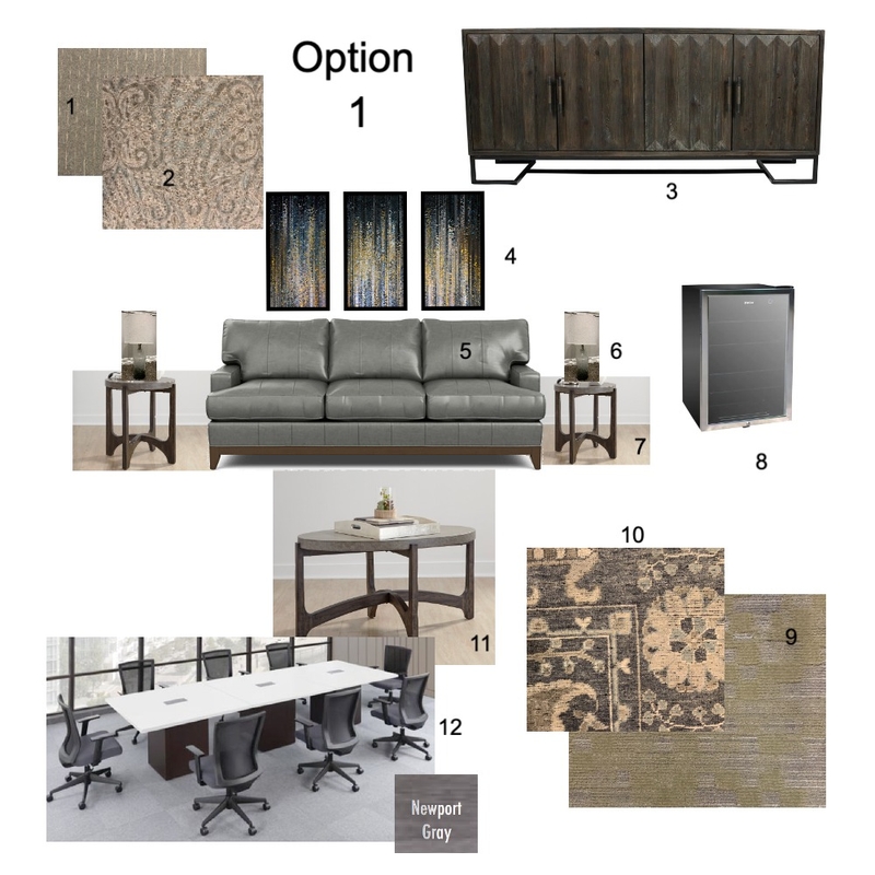 Senior Suite Think Tank - Option One Mood Board by KathyOverton on Style Sourcebook