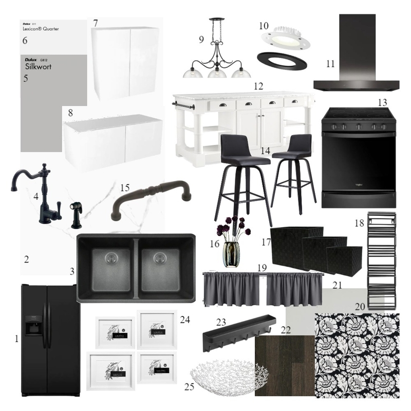 Kitchen Sample Board Mood Board by Gia123 on Style Sourcebook