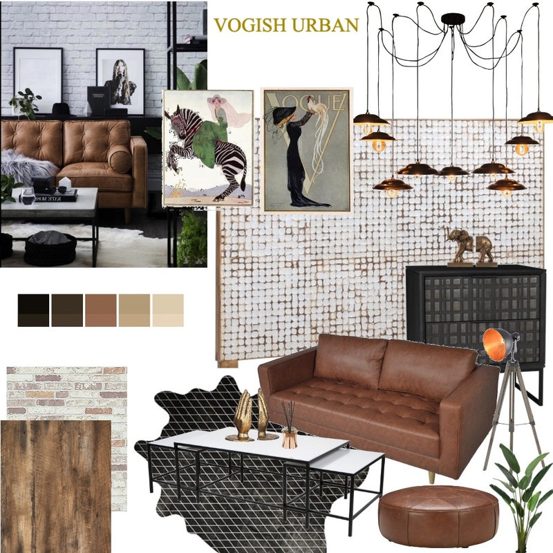 Voguish urban Mood Board by KAVIAR ARCHITECTURAL STUDIO on Style Sourcebook
