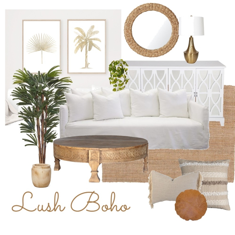 Lush Boho Mood Board by taketwointeriors on Style Sourcebook