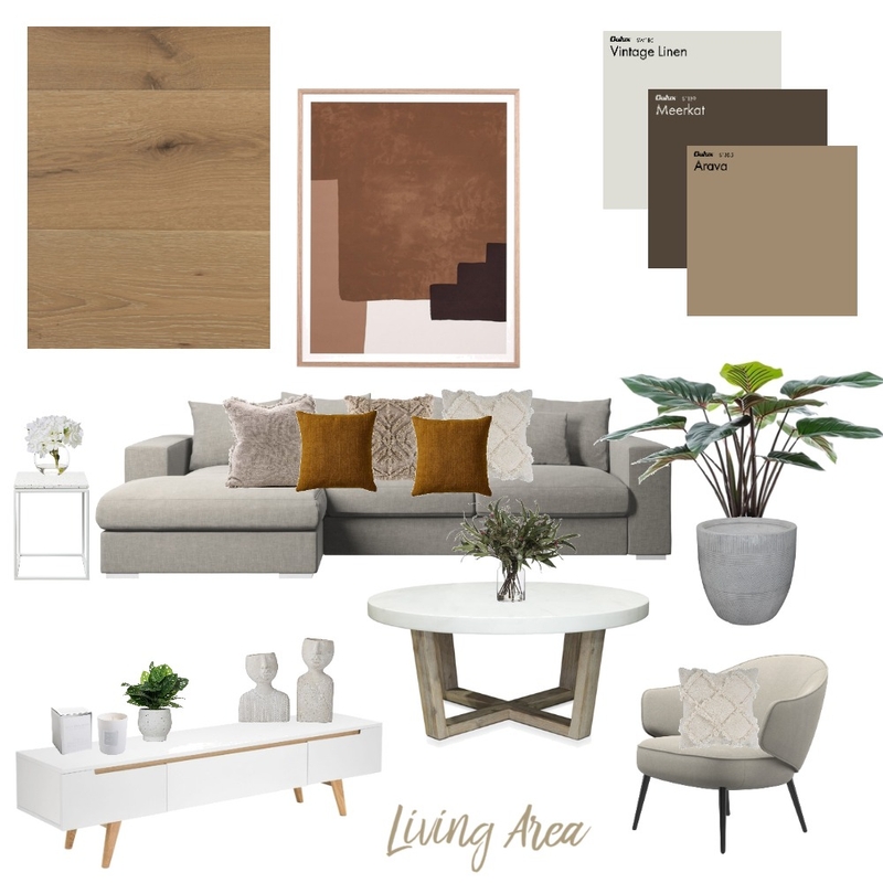 Living Area Mood Board by STEPH PROPERTY STYLIST 〰 on Style Sourcebook