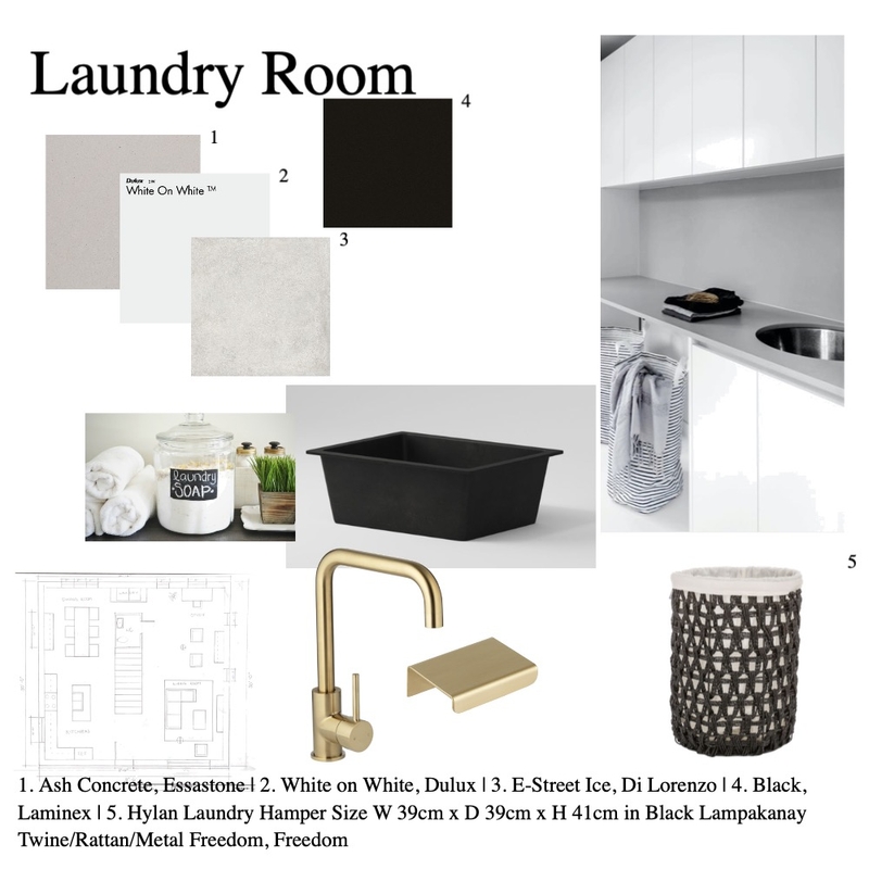 Laundry Room Mood Board by CatrinaLourenco on Style Sourcebook