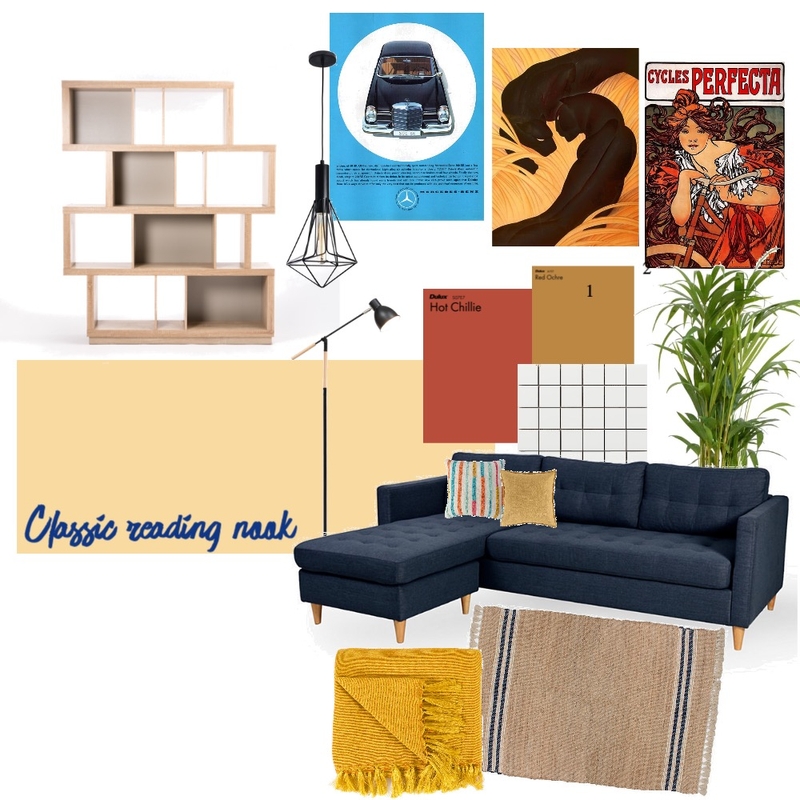 Classic reading nook Mood Board by Marika.dutoit on Style Sourcebook