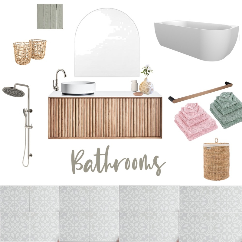 Bathrooms Mood Board by IzzyH on Style Sourcebook