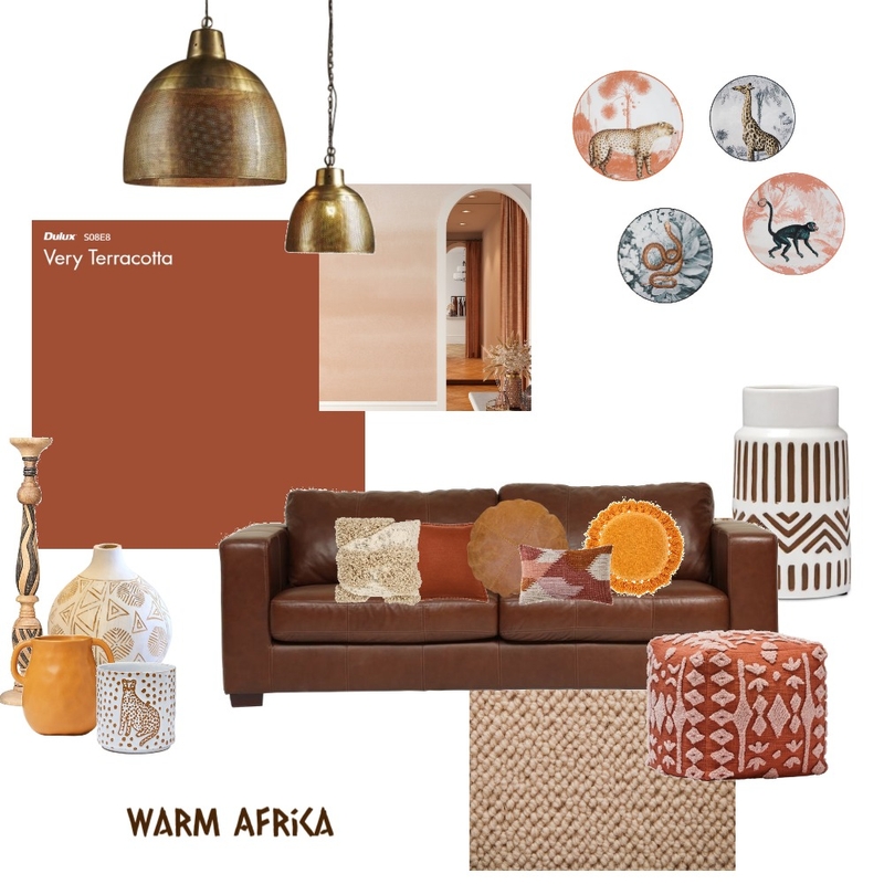 Warm Africa Mood Board by jacintareid on Style Sourcebook