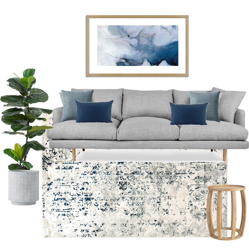 grey and blue relaxed family home Mood Board by The Ginger Stylist on Style Sourcebook