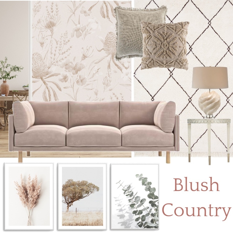 Blush Country Mood Board by Olive et Oriel on Style Sourcebook