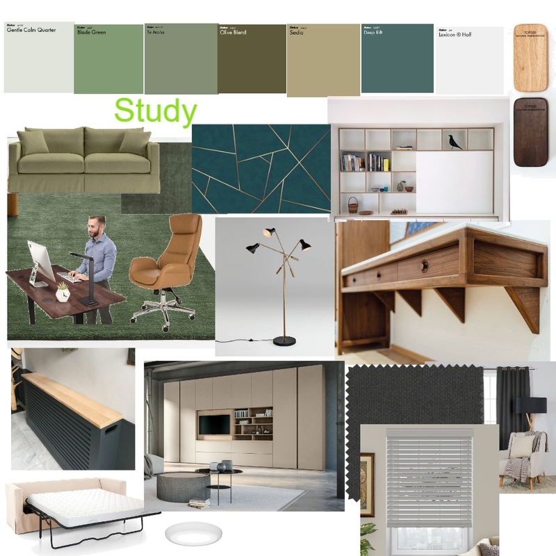 STUDY Mood Board by rachna mody on Style Sourcebook