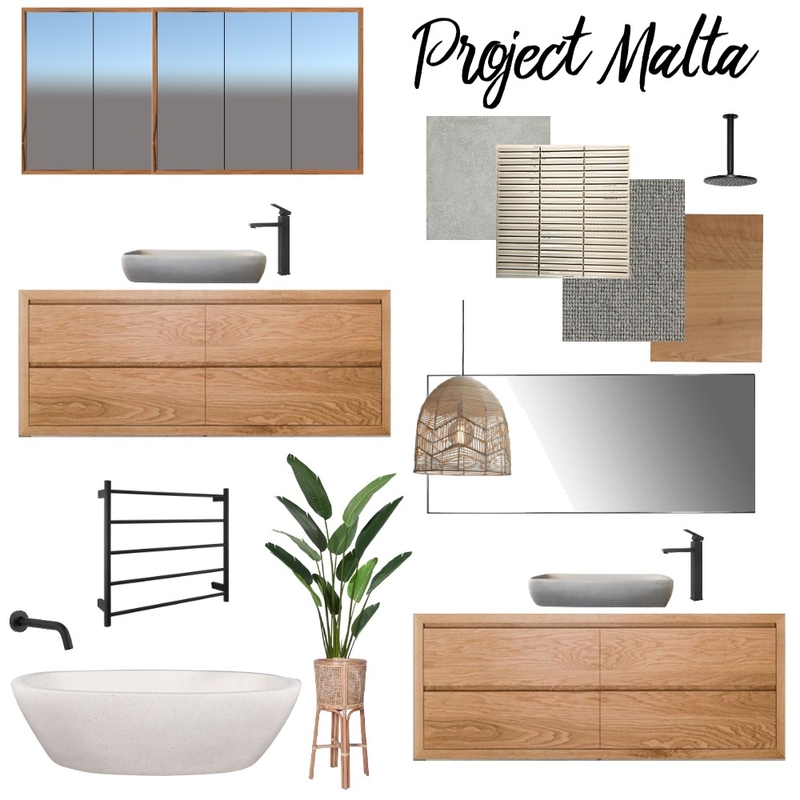 Project Malta Mood Board by mibbs1 on Style Sourcebook