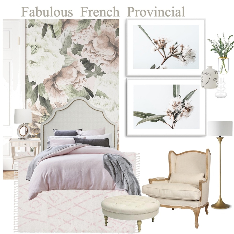 Fabulous French Provincial Mood Board by Olive et Oriel on Style Sourcebook
