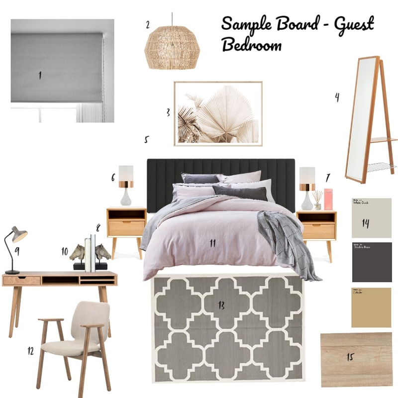 Guest Bedroom Mood Board by Nelly_s on Style Sourcebook