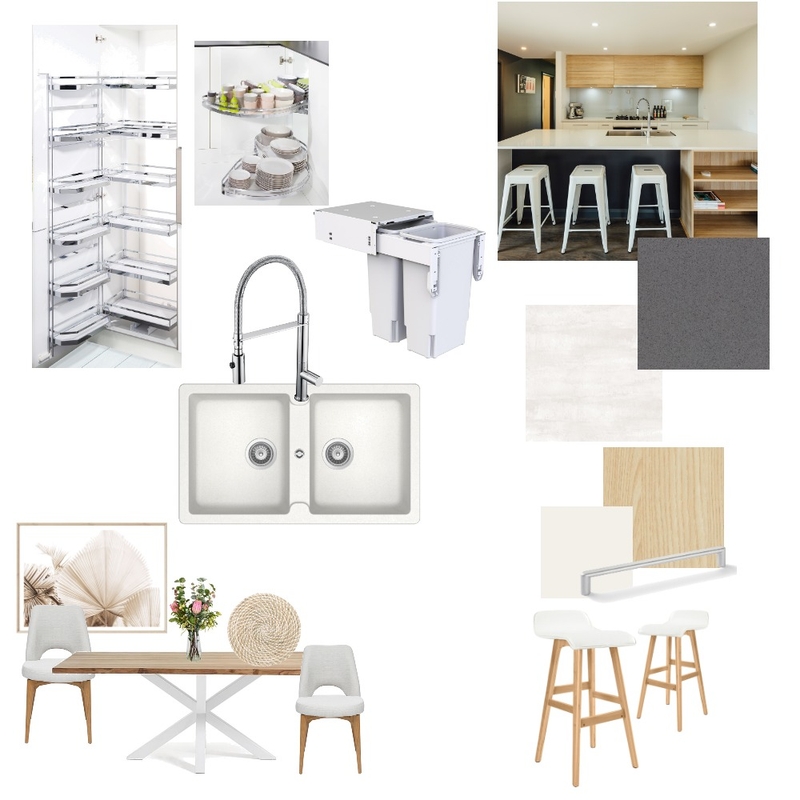 Oak/White Kitchen Mood Board by Häfele Home on Style Sourcebook