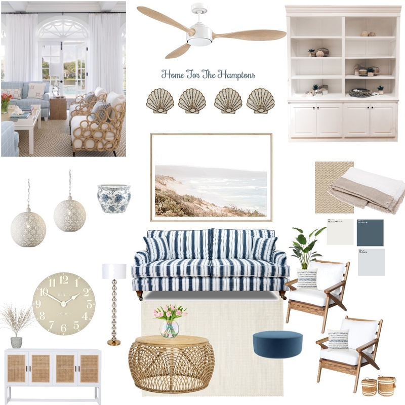 Home For The Hamptons Mood Board by designedtobehome on Style Sourcebook