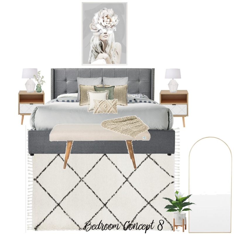 Bedroom Concept 8 Mood Board by Juliebeki on Style Sourcebook
