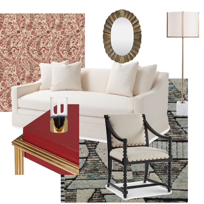 Feeling Kind of Red! Mood Board by CherylatKravet on Style Sourcebook