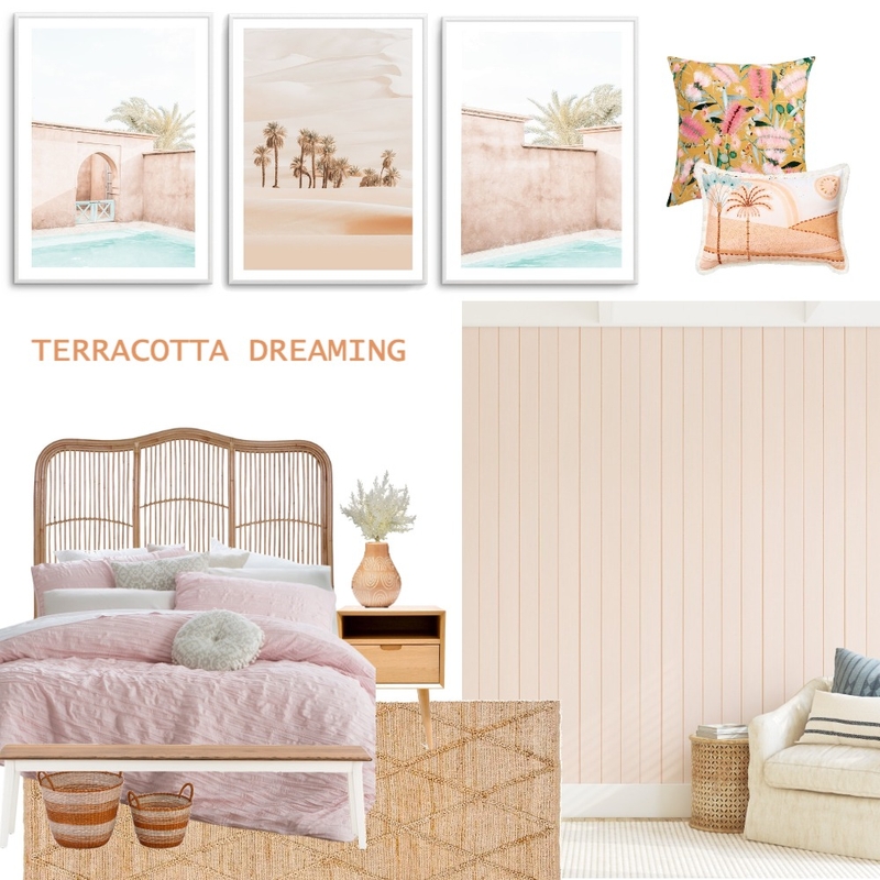 Terracotta Dreaming Mood Board by Olive et Oriel on Style Sourcebook