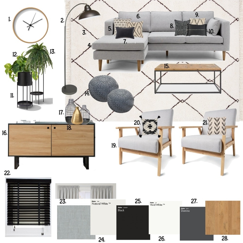 Gregory Living Room Mood Board by lydiapayne on Style Sourcebook