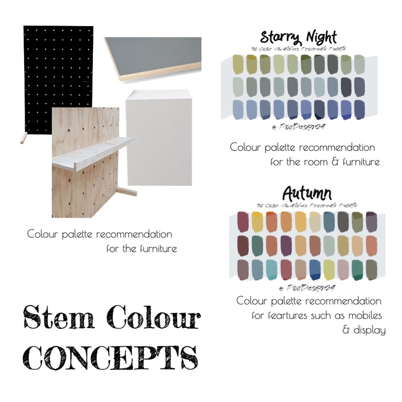 STEM Colour Scheme Mood Board by Boutique Yellow Interior Decoration & Design on Style Sourcebook