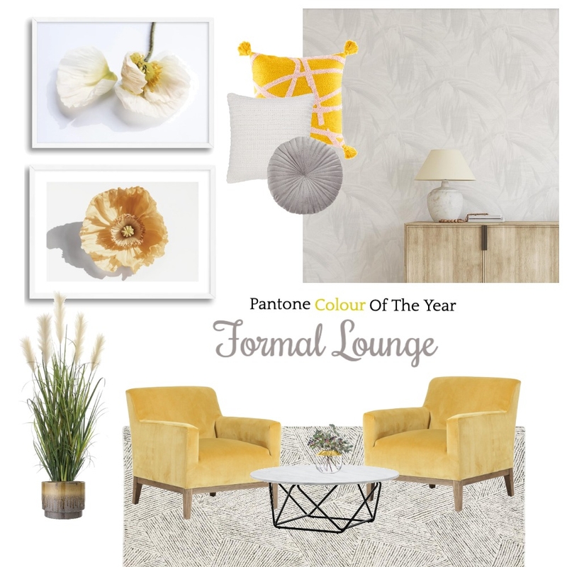 Pantone Colour Of The Year | Formal Lounge Mood Board by Olive et Oriel on Style Sourcebook