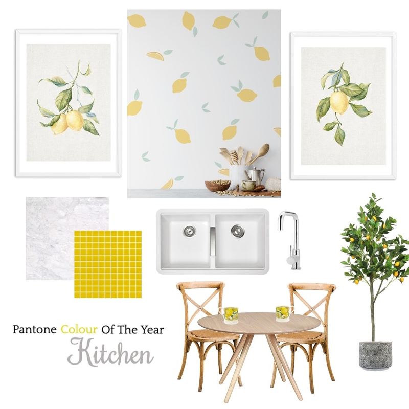 Pantone Colour Of The Year | Kitchen Mood Board by Olive et Oriel on Style Sourcebook