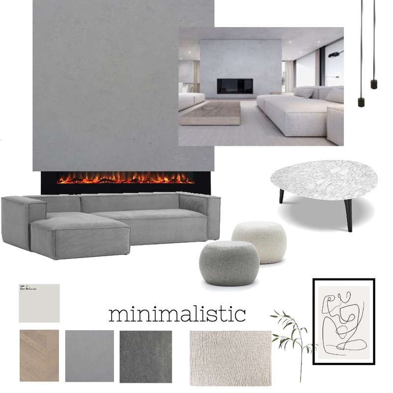 minimalistic Mood Board by beata zwolan on Style Sourcebook